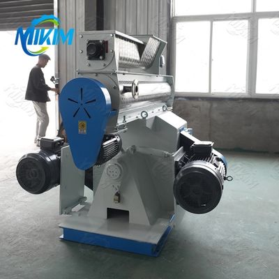Moinho de peletização pequeno automático para ração animal granulador plano