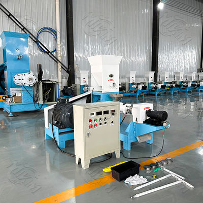 Máquina Extrusora de Ração para Camarão MIKIM 200-500KG/H, Máquina Pequena de Ração Flutuante para Peixes, Máquina Extrusora de Ração para Peixes para Fazer Pellets