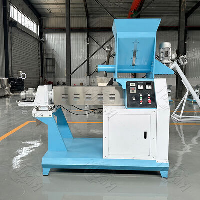 40–250 kg/h tipo seco de parafuso único flutuante máquina de pellets de ração para peixes para piscicultura