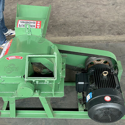 Incrível Poderosa Enorme 450 kg Peso Madeira de Pinheiro Galho de Coco Triturador de Casca Tela de Triturador de Serragem de Madeira