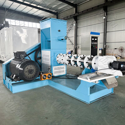 40-2000 kg/h Máquina de produção de grânulos flutuantes para alimentação de peixes de tipo seco, 0,5-12 mm Máquina de extrusão de grânulos flutuantes para alimentação de peixes de tipo húmido