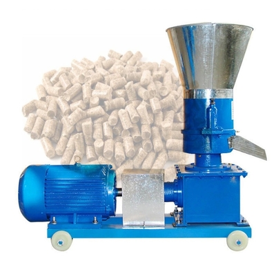 a madeira da serragem 4kw granula o metal 120kg/H Straw Pellet Making Machine da liga da máquina