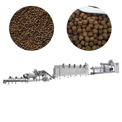 aquecimento de gás dobro da máquina da extrusora de parafuso do aço de liga de 37kw 500KG/H