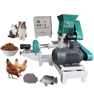 A máquina da pelota da alimentação dos peixes da grande escala mói o poder 0.4kw de alimentação de 3 a de 12mm