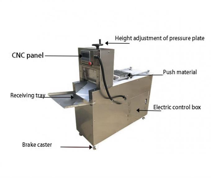 Máquina de processamento congelada automática da carne do cortador da carne da máquina de corte do cortador da carne